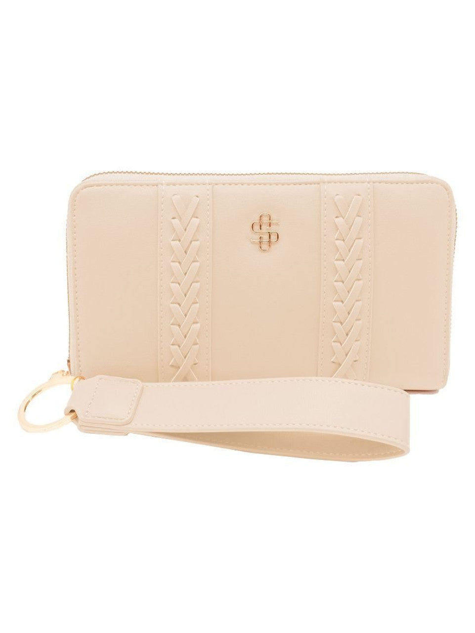 Leather Braid Wristlet