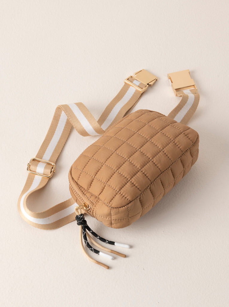 Ezra Belt Bag in Tan