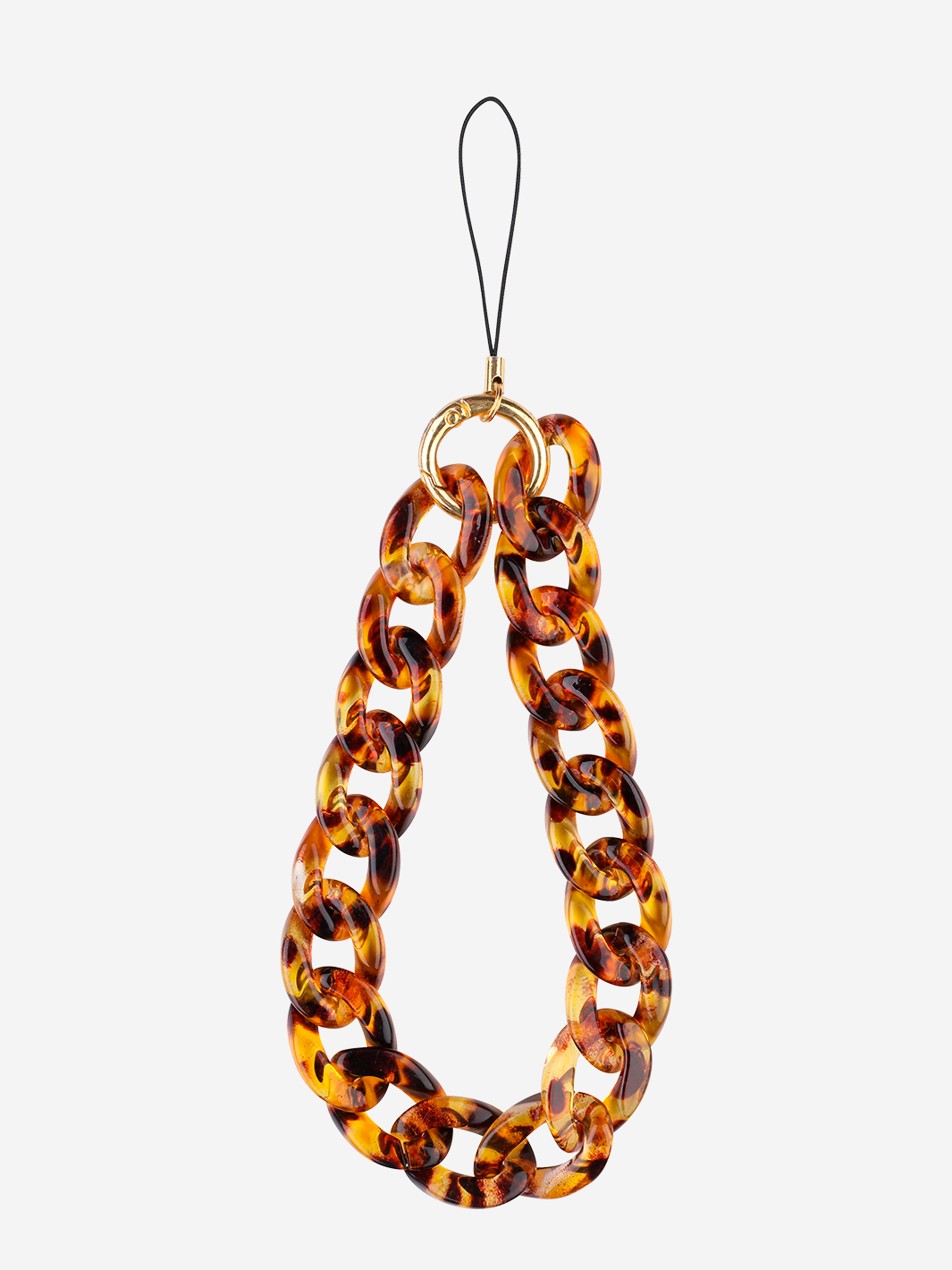 Phone Charm in Tortoise Shell