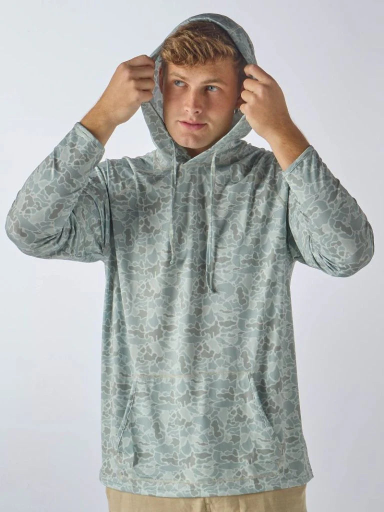 Men's Sport Hoodie in Camo Pattern
