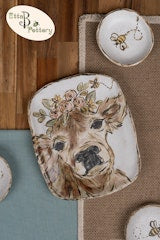 Etta B Pottery Daisy Moo