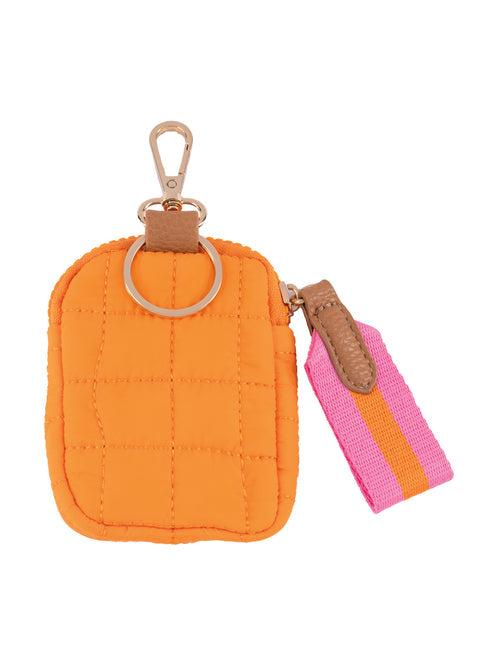 Ezra Clip-on Pouch in Orange