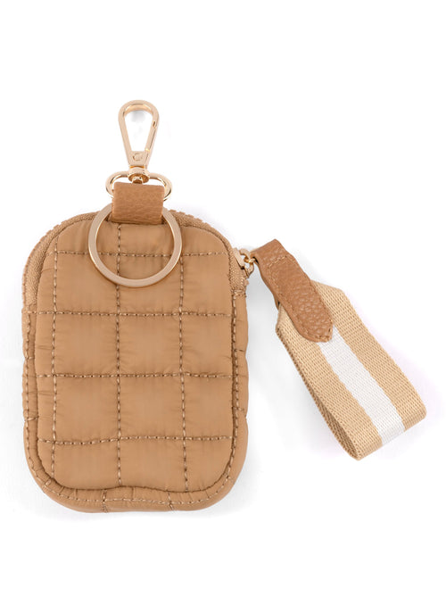 Ezra Clip-on Pouch in Tan