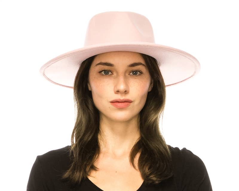 The Original Vegan Felt Rancher Hat Ivory