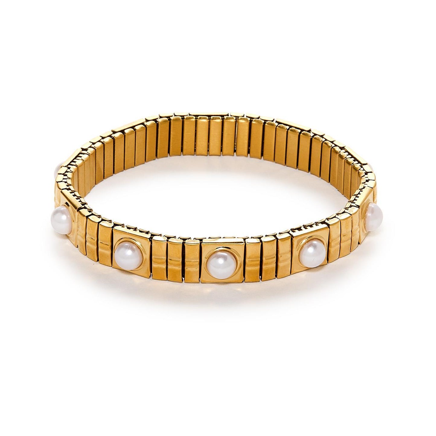 Waterproof Strech Bracelet - Stainless Steel