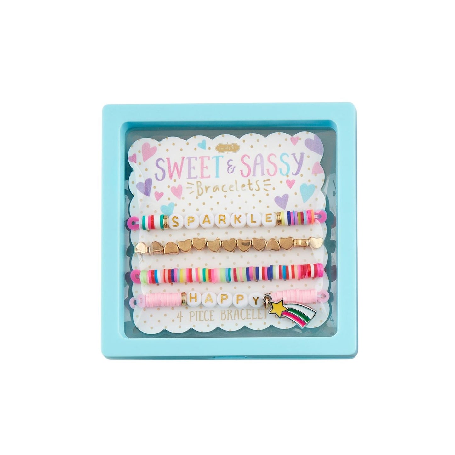 Happy Beaded Bracelets