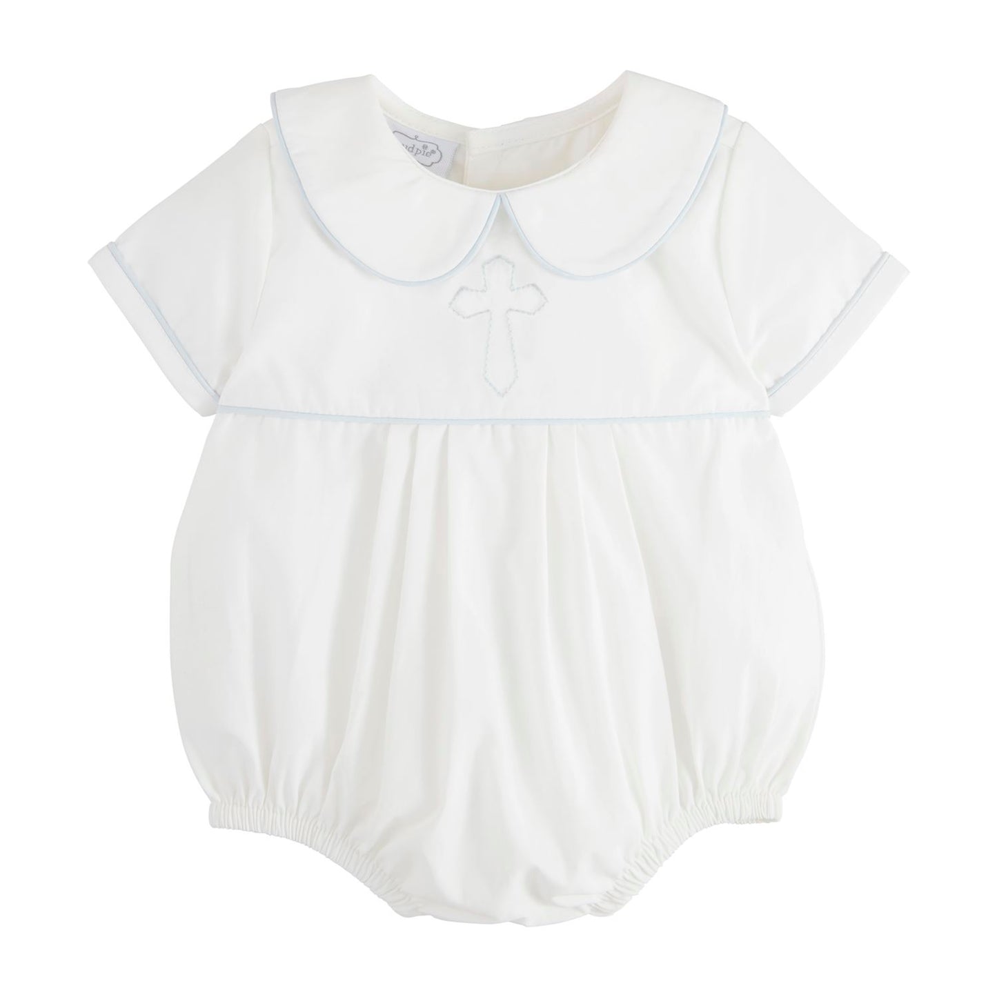 Boy Cross Poplin Bubble 0-3M