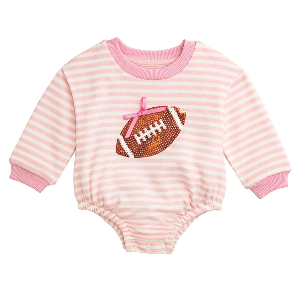 Sequin Football Bubble