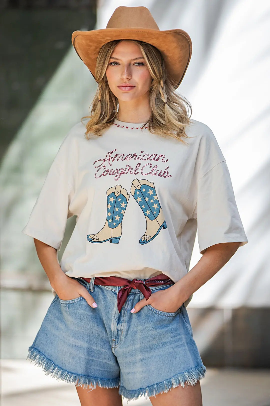 American Cowgirl Graphic Tee