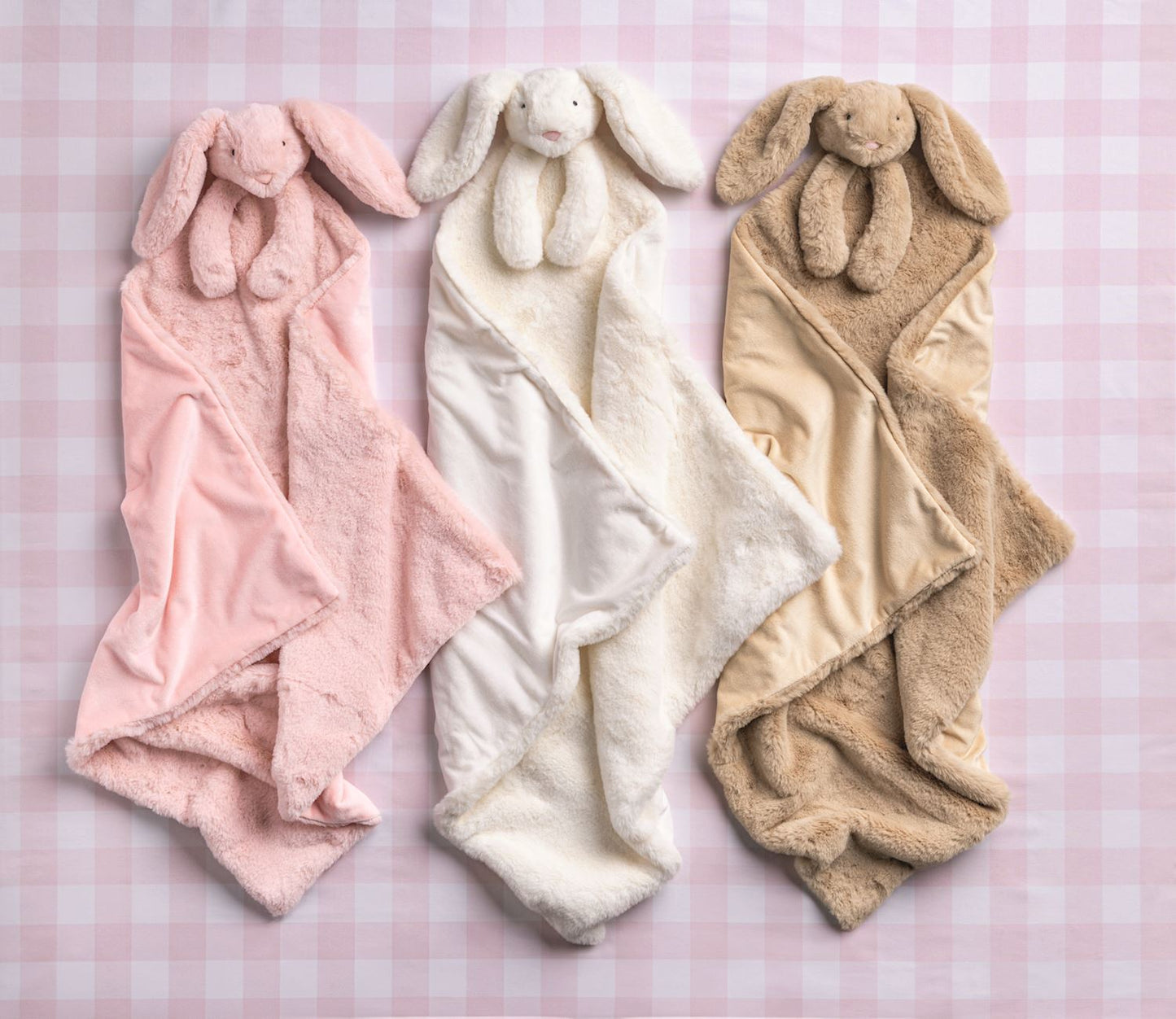 Tan Cuddle Bunny Blanket