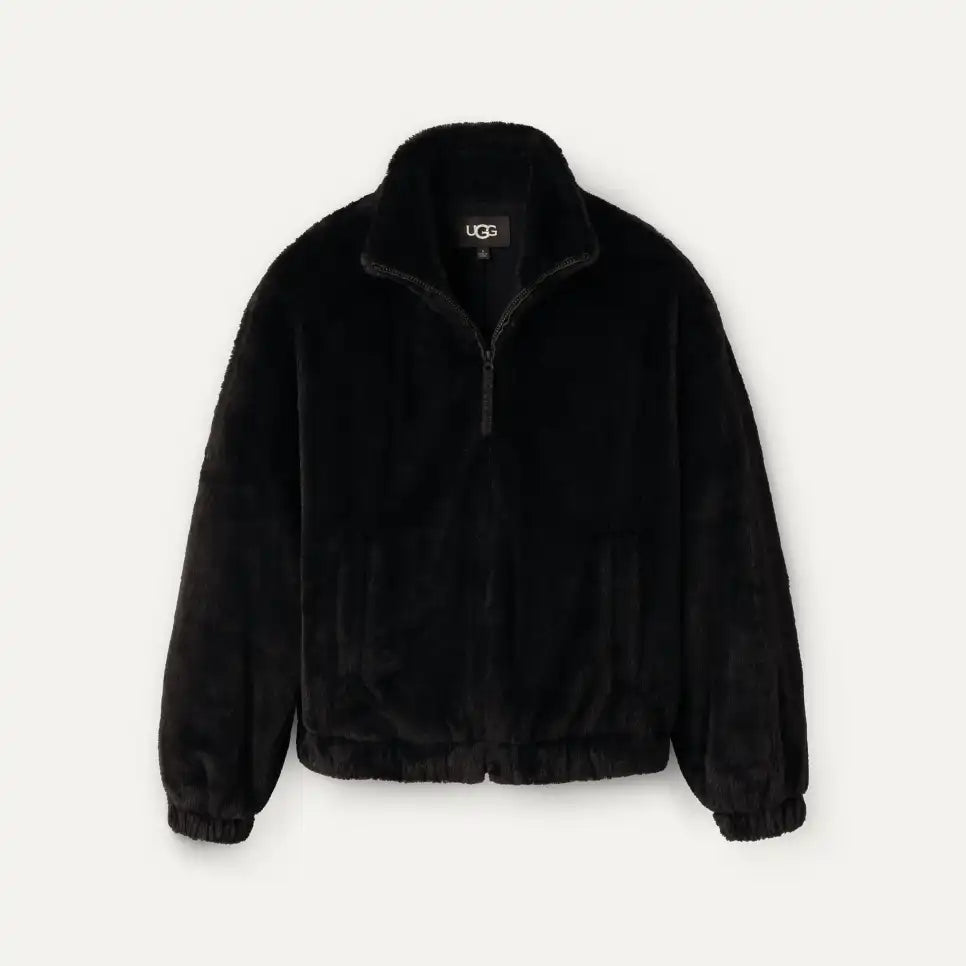 Tash Faux Fur Jacket - Black