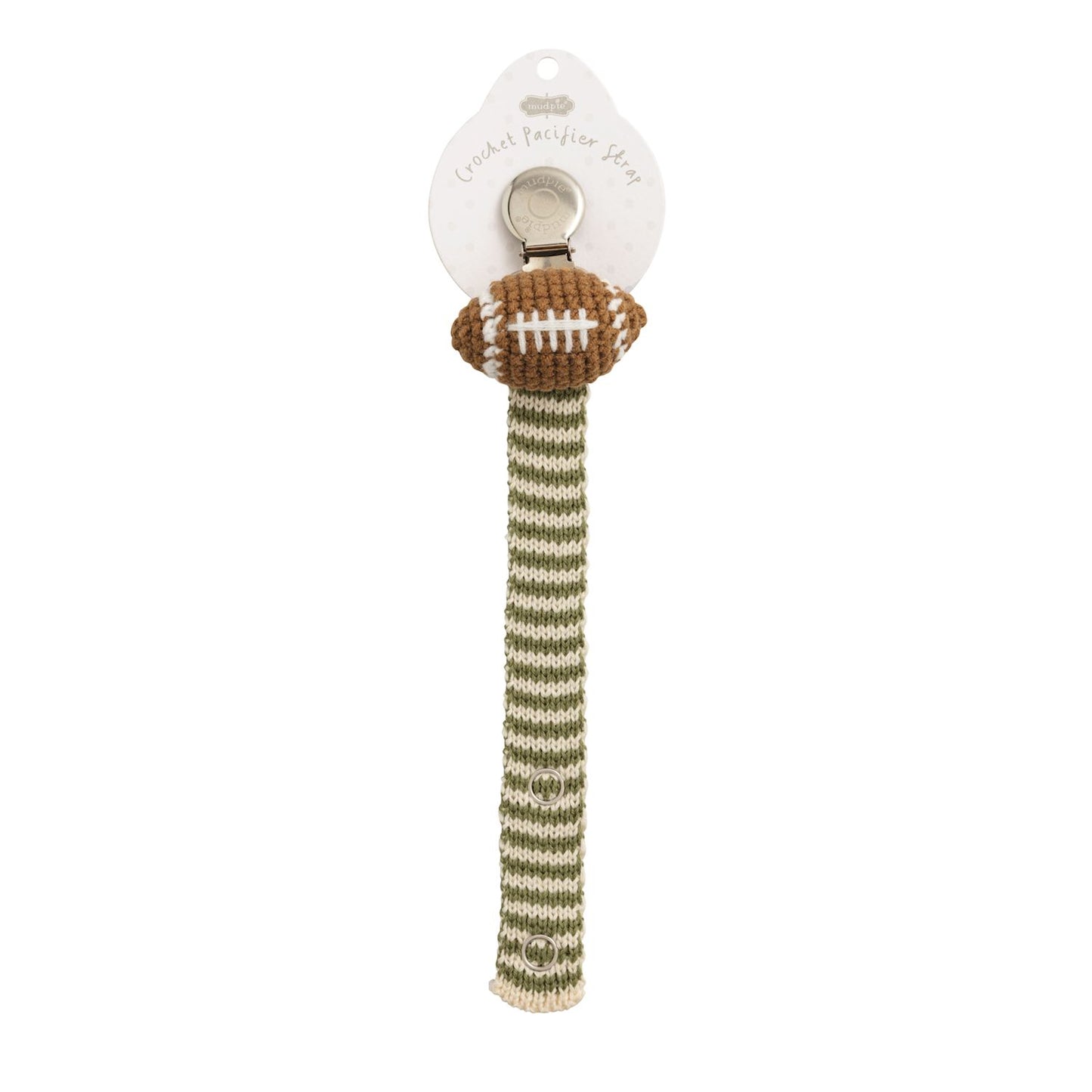 Football Crochet Pacy Clip