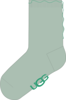 Karson Lettuce Edge Quarter II Artichoke