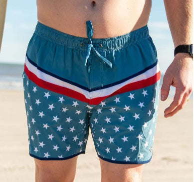 Athletic Swim Trunks in America