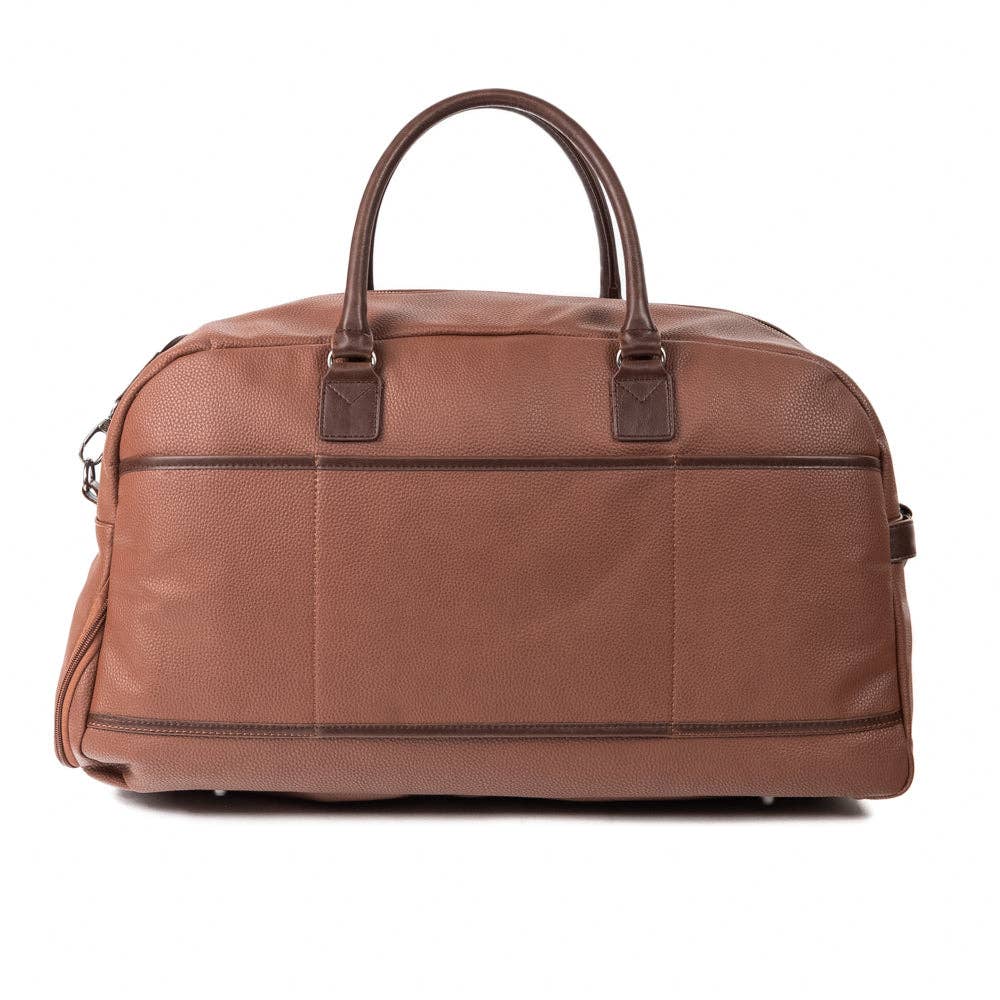 The Davidson Duffel Bag: Brown