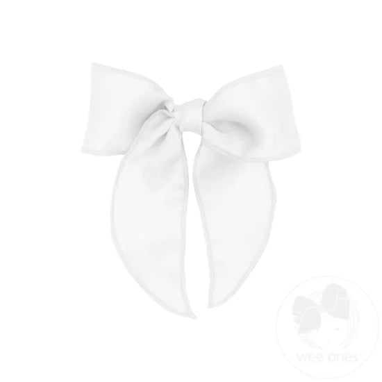 Medium Satin Fabric Bow