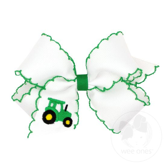 King Embroidered Bow