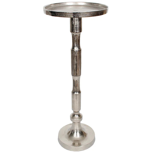 Aluminum Table 10" Silver