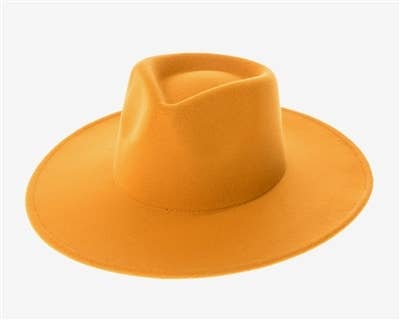 The Original Vegan Felt Rancher Hat Ivory