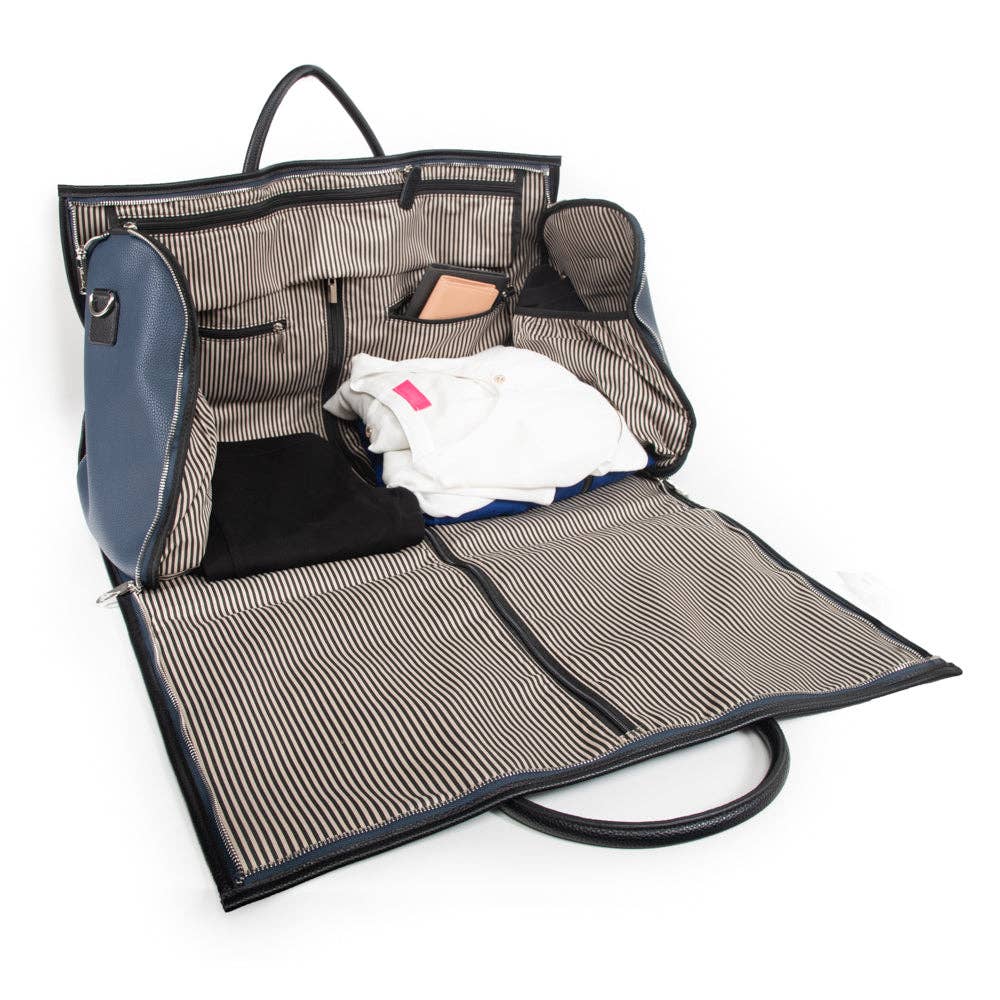 Siena 2-n-1 Garment Bag: Navy