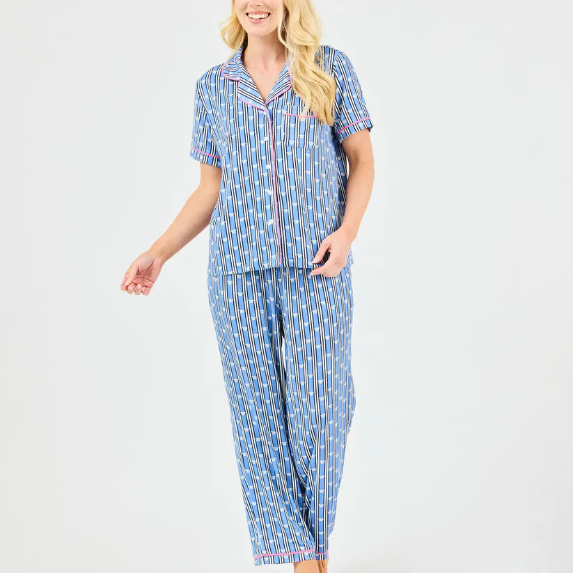 Charlotte Queen's Keep Pant Set Blue
