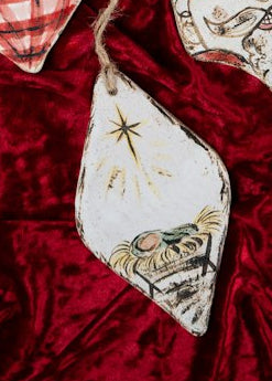 Christmas 2026 The Greatest Gift Manger Ornament