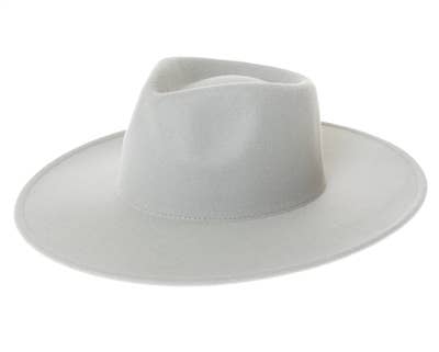 The Original Vegan Felt Rancher Hat Ivory