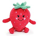 Plush Smiling Strawberry