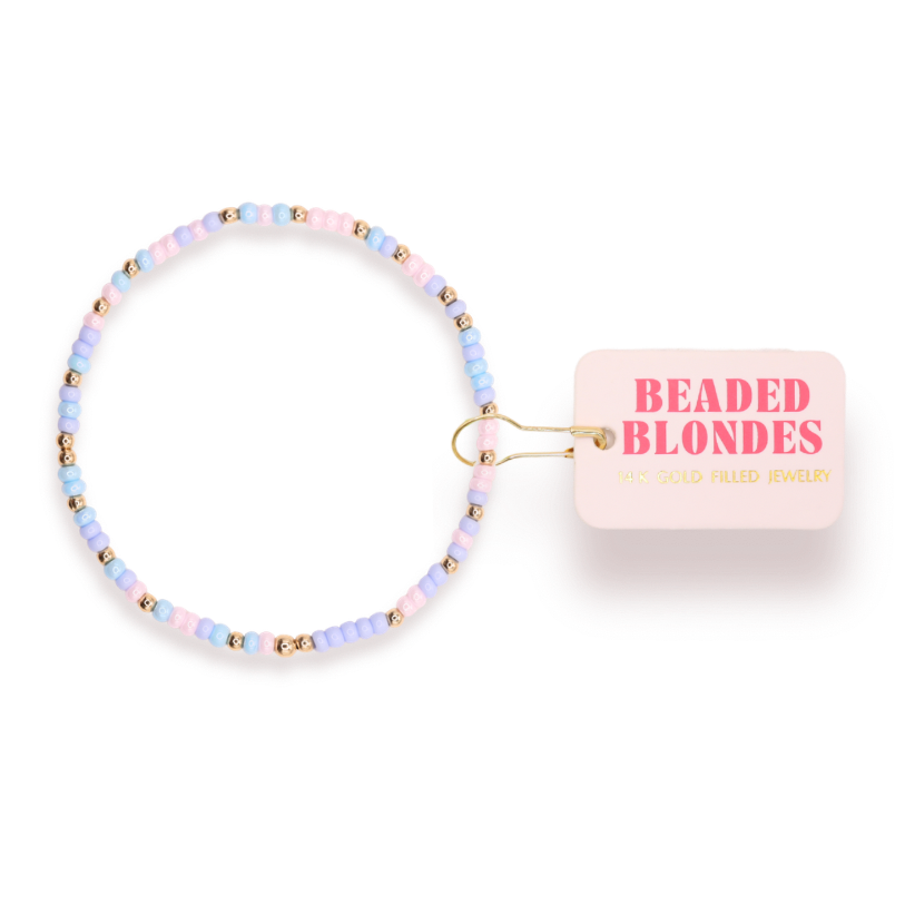 Waterfall Sprinkle Bracelet: Standard 6.75 Inch
