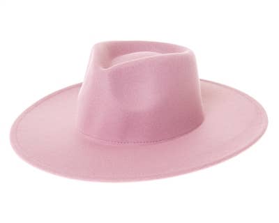 The Original Vegan Felt Rancher Hat Ivory