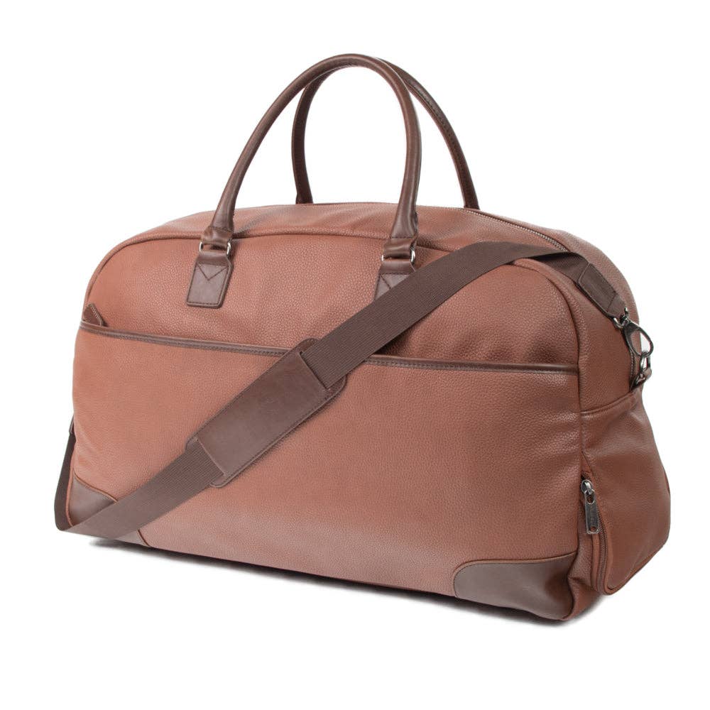 The Davidson Duffel Bag: Brown