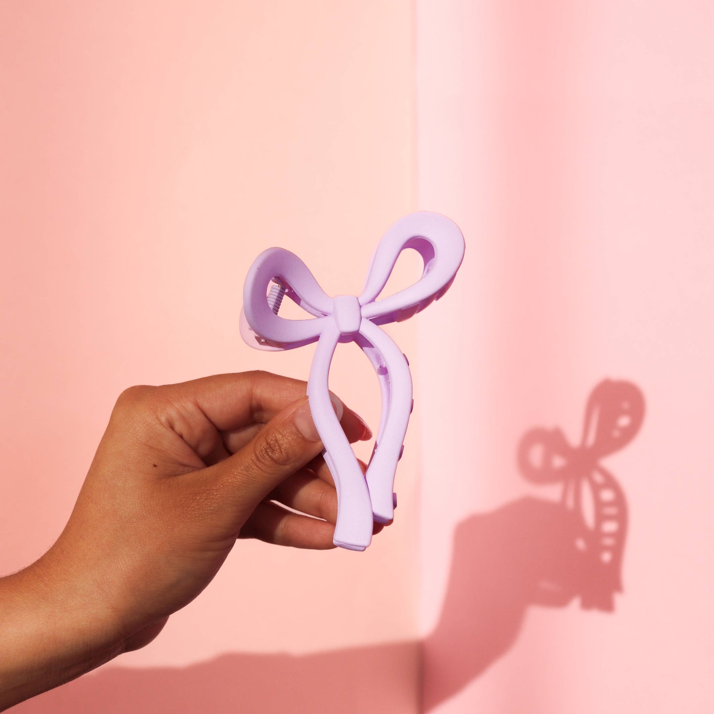 Bow Clip: Pink