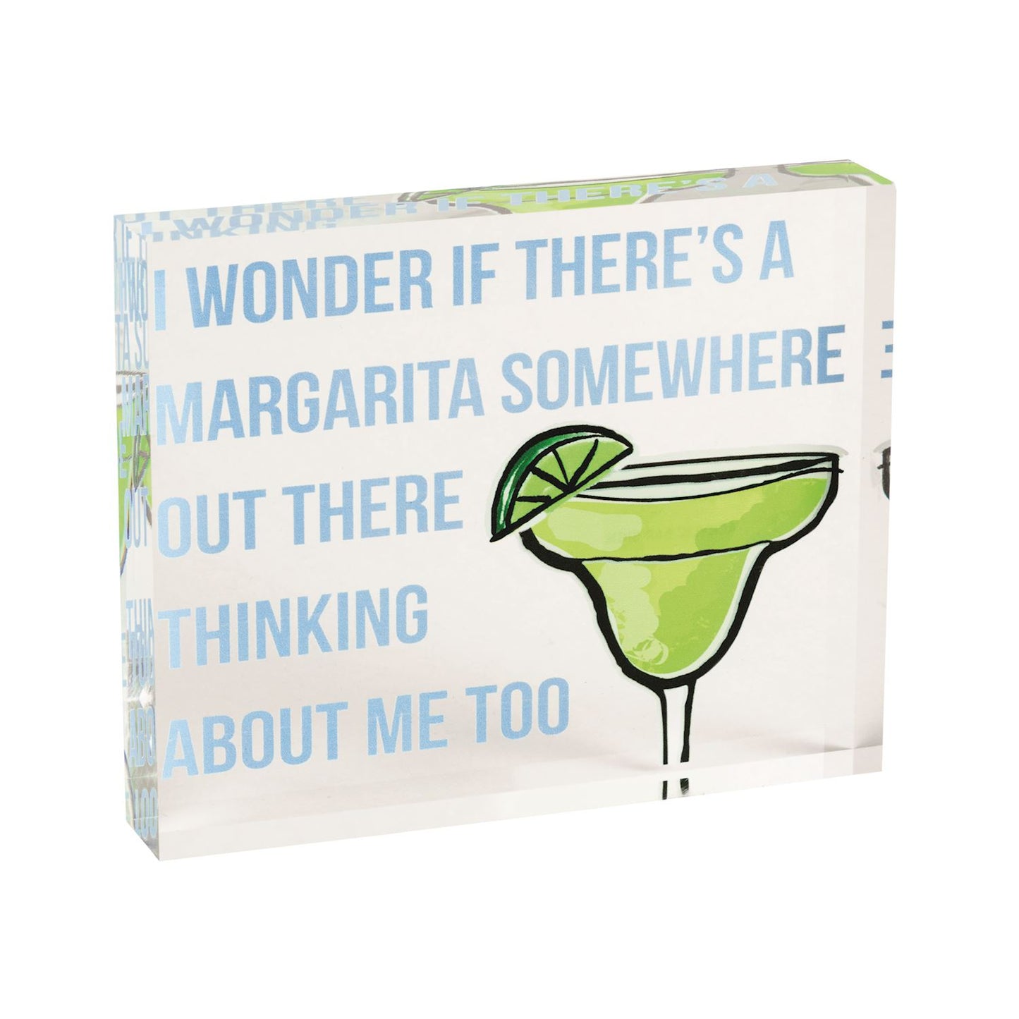 Acrylic Margarita Sign