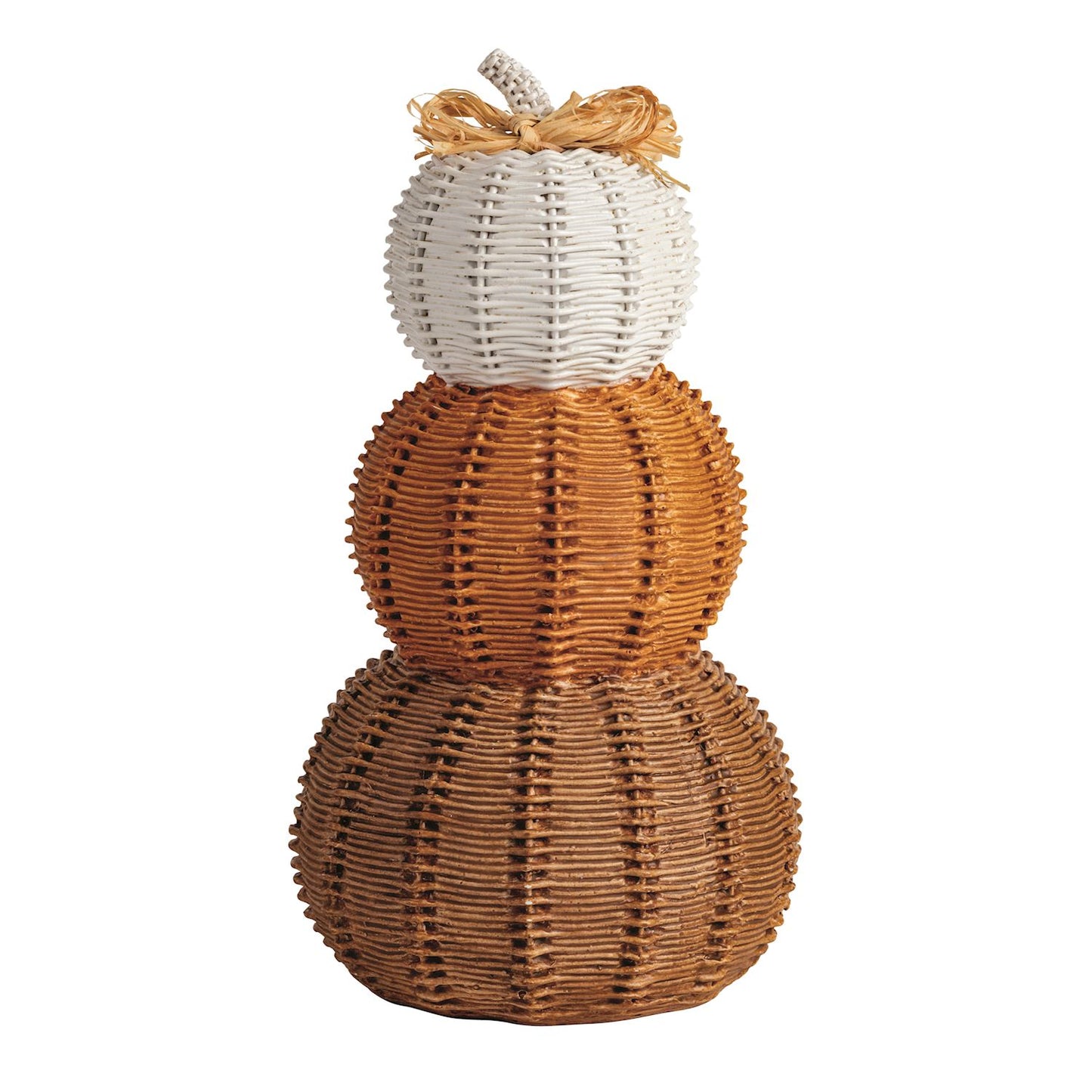 Triple Woven Resin Pumpkin