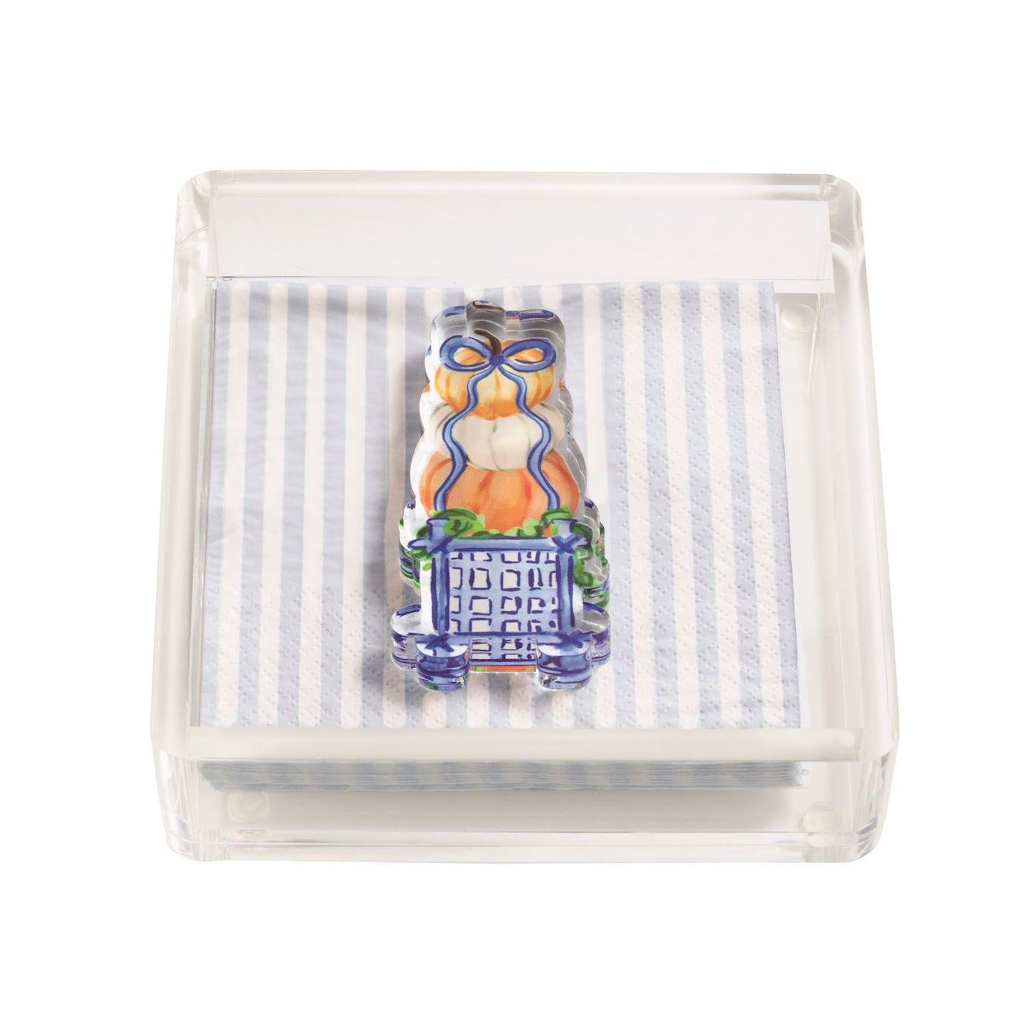Stripe Topiary Napkin Weight Set