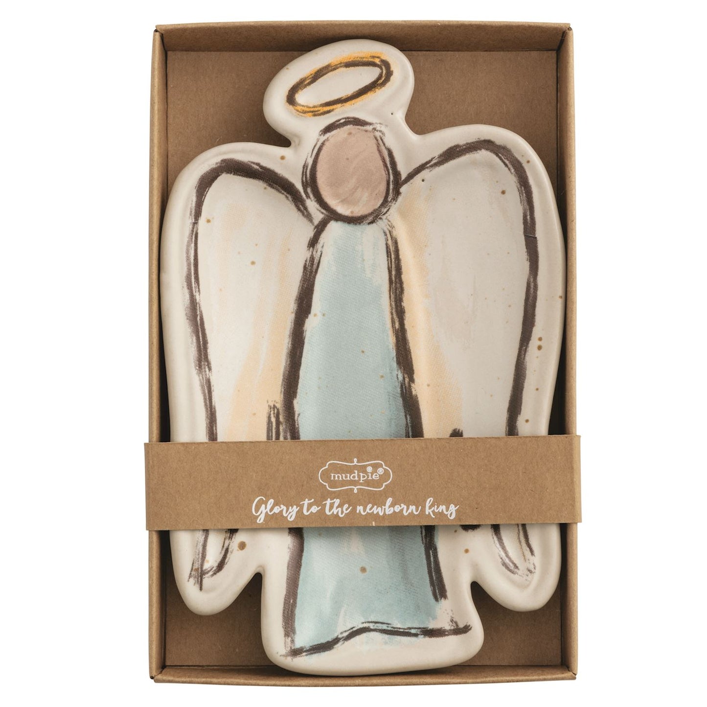 Long Wing Angel Tidbit Dish