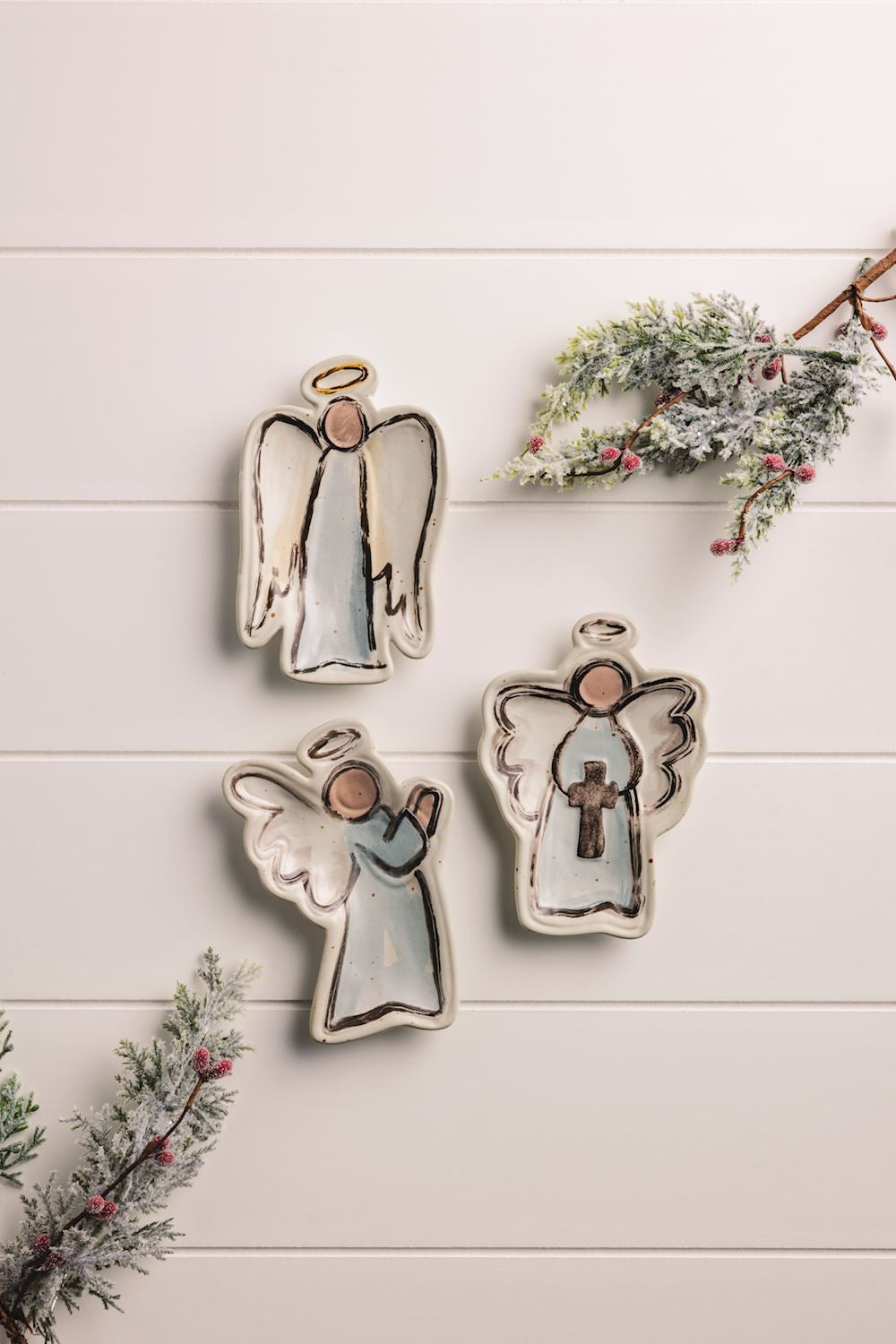 Sideways Angel Tidbit Dish