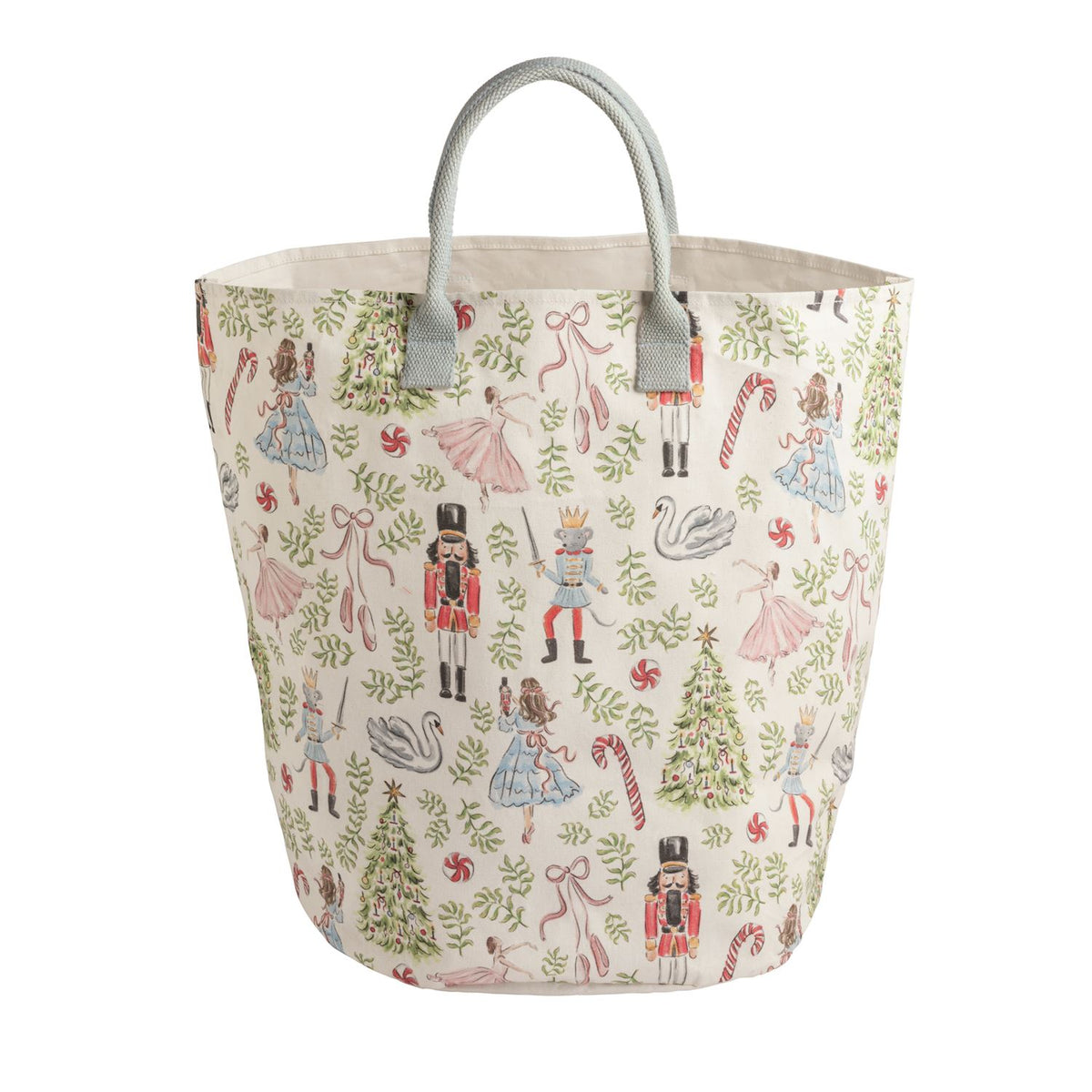 Tossed Pattern Nutcracker Tote