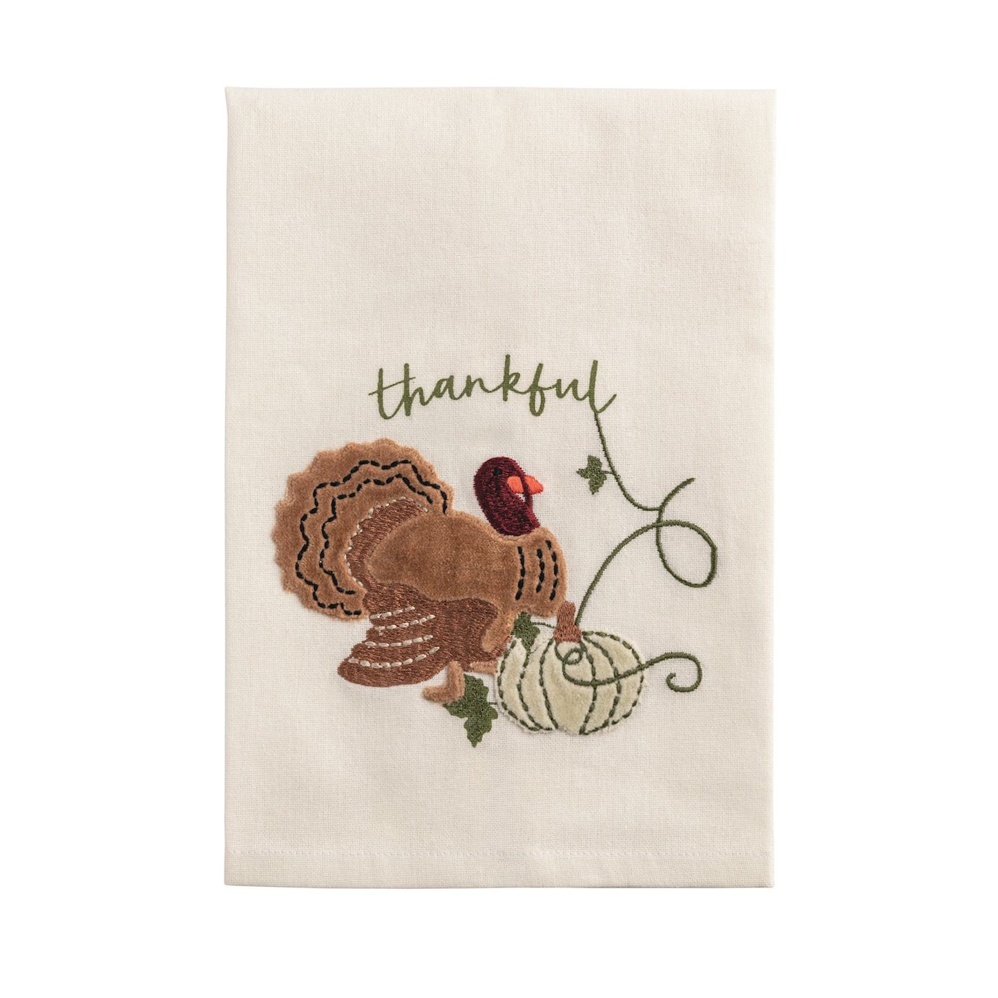 Turkey Gather Velvet Towel