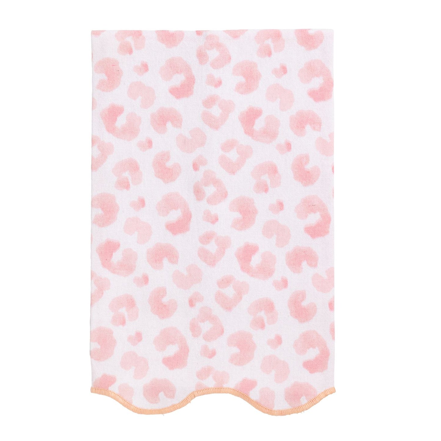 Pink Leopard Printed Towel