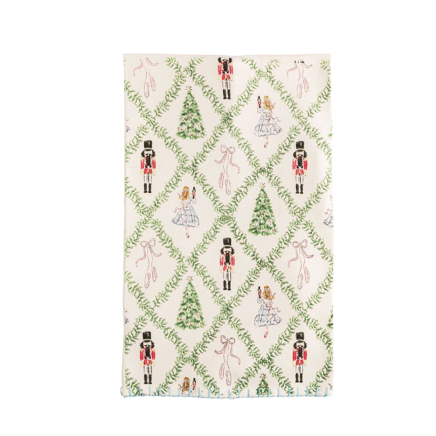 Lattice Nutcracker Towel