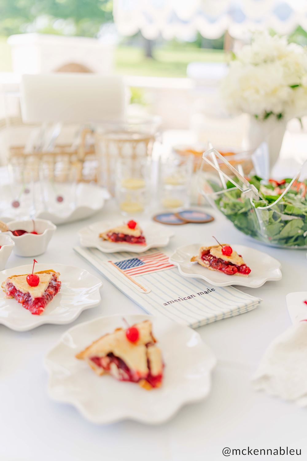 Ruffle Melamine Plate 7.5"