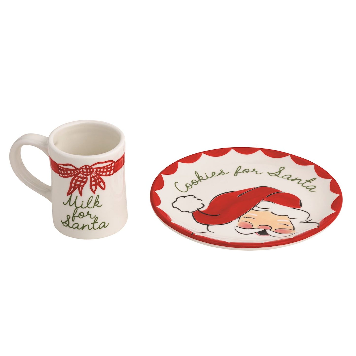 Milk & Cookies For Santa Set
