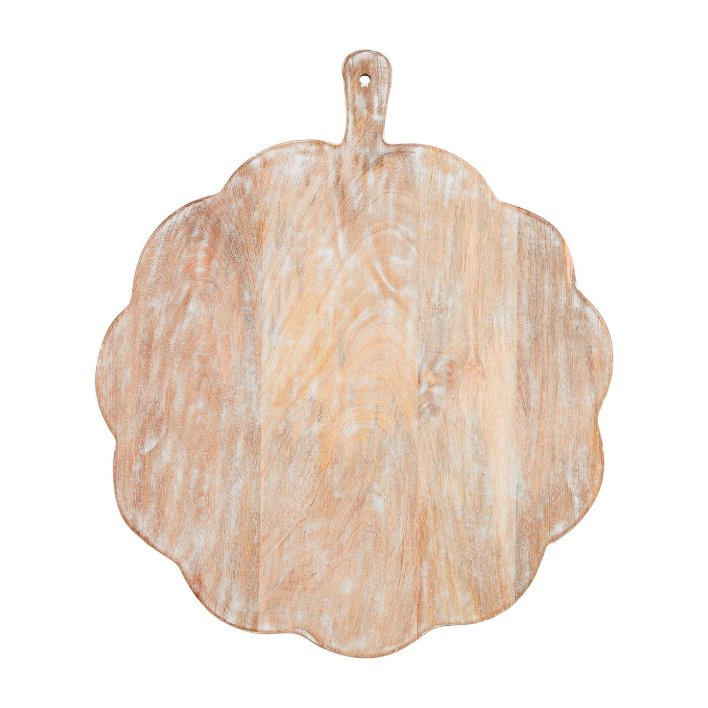 Large Scalloped Wood Board