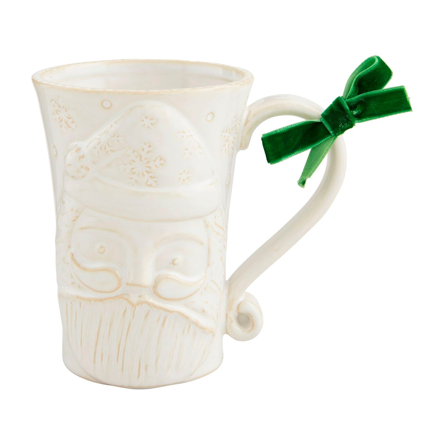 White Holiday Mug