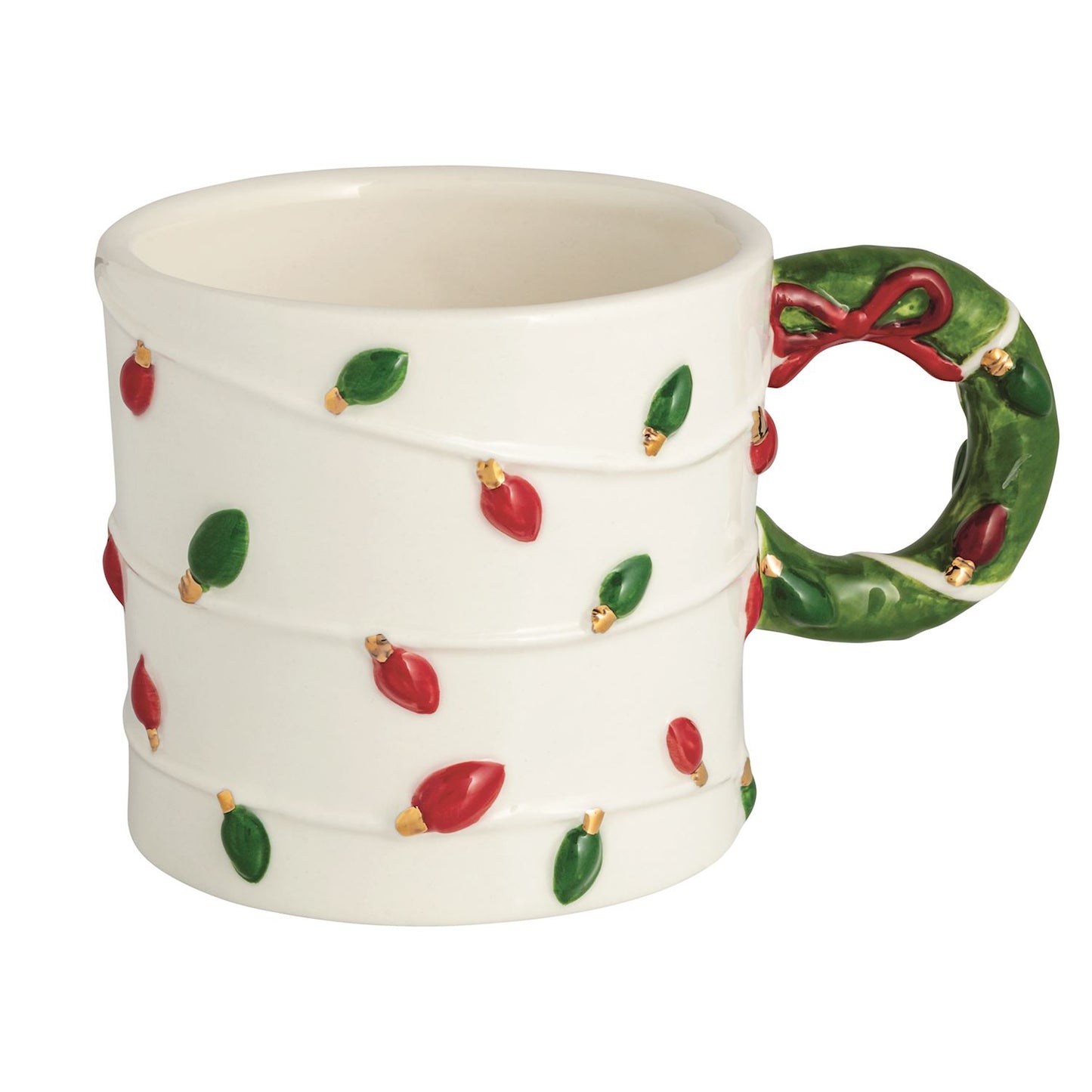 Wreath Whimsical Mug