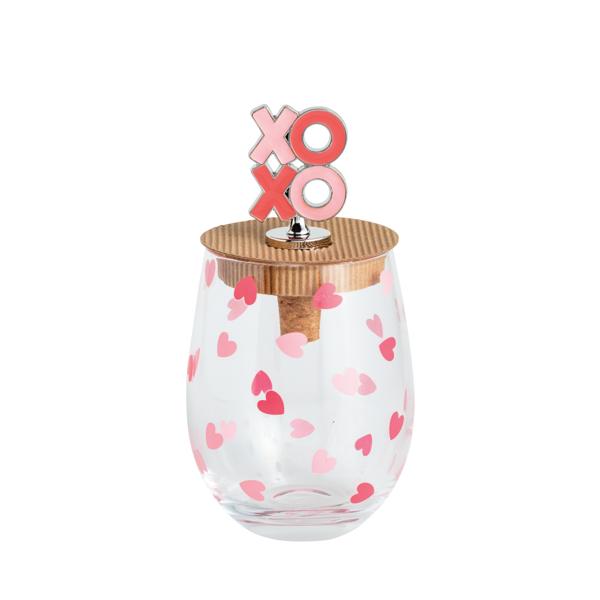 Valentine Wine Glass Set