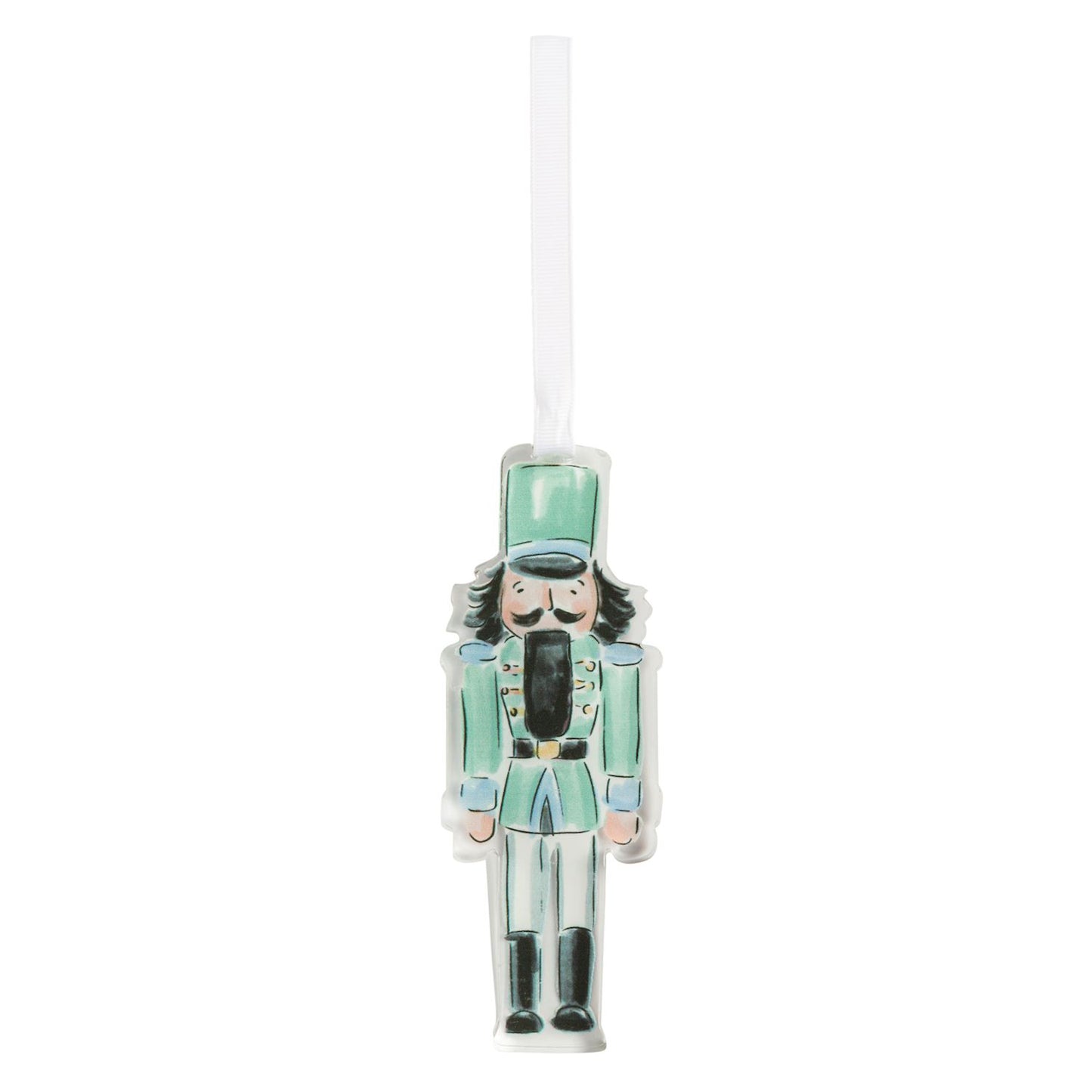 Green Acrylic Nutcracker Ornament
