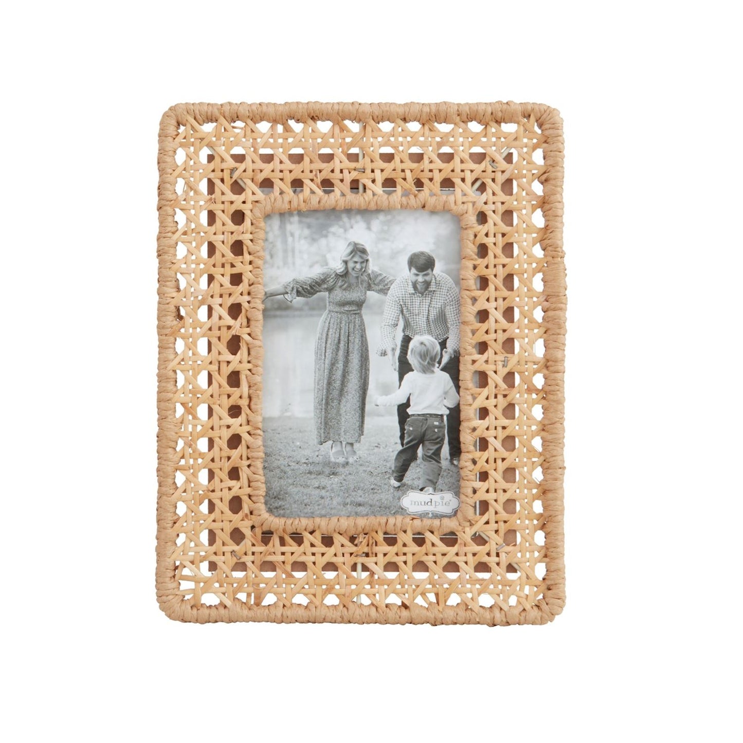 Small Woven Cane Frame 4x6