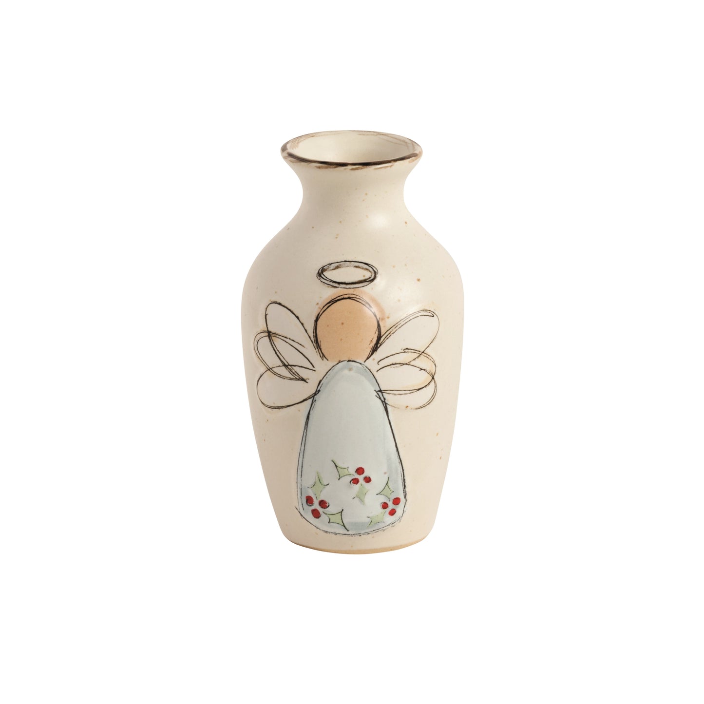 Blue Angel Bud Vase